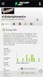 Mobile Screenshot of k-entertainment.deviantart.com