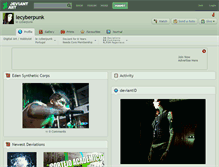 Tablet Screenshot of lecyberpunk.deviantart.com
