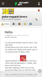 Mobile Screenshot of poke-request-love.deviantart.com