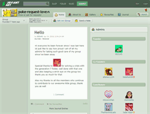 Tablet Screenshot of poke-request-love.deviantart.com