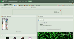 Desktop Screenshot of number-one1.deviantart.com
