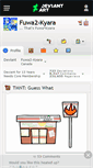 Mobile Screenshot of fuwa2-kyara.deviantart.com