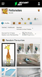 Mobile Screenshot of felixnotes.deviantart.com