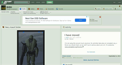 Desktop Screenshot of bhdh.deviantart.com