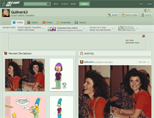 Tablet Screenshot of gulliver63.deviantart.com