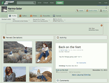 Tablet Screenshot of narmo-seler.deviantart.com
