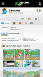 Mobile Screenshot of larsurus.deviantart.com