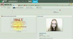 Desktop Screenshot of angelstar100.deviantart.com