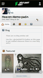 Mobile Screenshot of heaven-memo-pad.deviantart.com