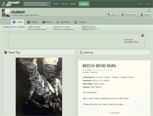 Tablet Screenshot of chubbell.deviantart.com