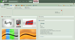 Desktop Screenshot of cfdesign.deviantart.com