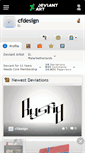 Mobile Screenshot of cfdesign.deviantart.com