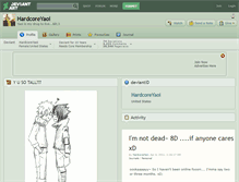 Tablet Screenshot of hardcoreyaoi.deviantart.com