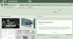 Desktop Screenshot of natfoe.deviantart.com