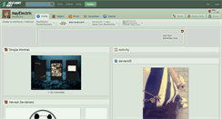 Desktop Screenshot of mayelectric.deviantart.com