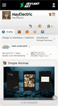 Mobile Screenshot of mayelectric.deviantart.com