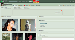 Desktop Screenshot of hintofbutane.deviantart.com