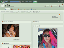 Tablet Screenshot of fyrebug.deviantart.com