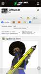 Mobile Screenshot of jeffgold.deviantart.com