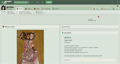 Desktop Screenshot of gliridian.deviantart.com