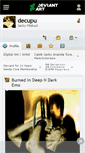 Mobile Screenshot of decupu.deviantart.com