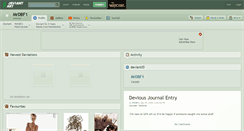 Desktop Screenshot of mrdbf1.deviantart.com