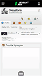 Mobile Screenshot of okaysional.deviantart.com