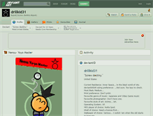 Tablet Screenshot of drillkid31.deviantart.com