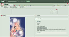 Desktop Screenshot of kjkoma.deviantart.com