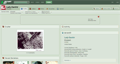 Desktop Screenshot of lady-damhir.deviantart.com