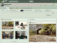 Tablet Screenshot of deepinswim.deviantart.com
