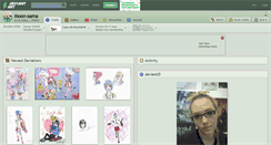 Desktop Screenshot of moon-sama.deviantart.com