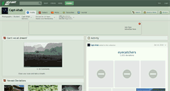 Desktop Screenshot of capt-ahab.deviantart.com