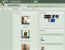 Tablet Screenshot of laukuroshitsuji.deviantart.com