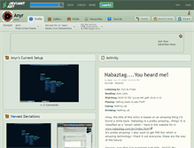 Tablet Screenshot of anyr.deviantart.com