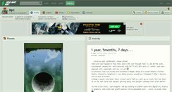 Desktop Screenshot of hp1.deviantart.com