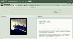 Desktop Screenshot of knights-gl.deviantart.com