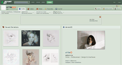 Desktop Screenshot of e11ie.deviantart.com