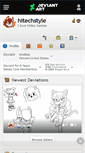 Mobile Screenshot of hitechstyle.deviantart.com