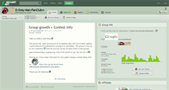 Desktop Screenshot of d-gray-man-fanclub.deviantart.com