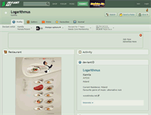 Tablet Screenshot of logarithmus.deviantart.com
