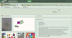 Desktop Screenshot of htforever.deviantart.com