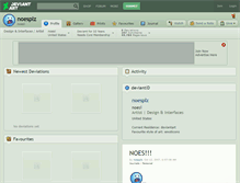 Tablet Screenshot of noesplz.deviantart.com