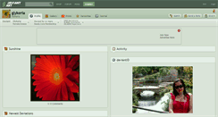 Desktop Screenshot of glykeria.deviantart.com