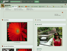 Tablet Screenshot of glykeria.deviantart.com