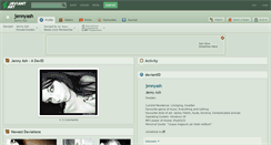 Desktop Screenshot of jennyash.deviantart.com