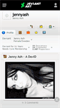 Mobile Screenshot of jennyash.deviantart.com