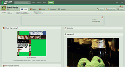 Desktop Screenshot of branisverde.deviantart.com