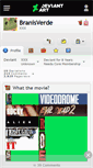 Mobile Screenshot of branisverde.deviantart.com