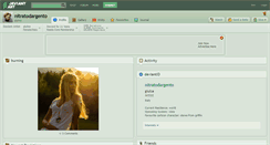 Desktop Screenshot of nitratodargento.deviantart.com